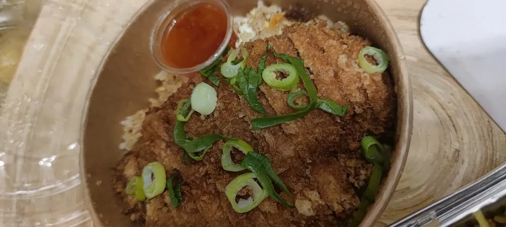 Poulet Croustillant Riz